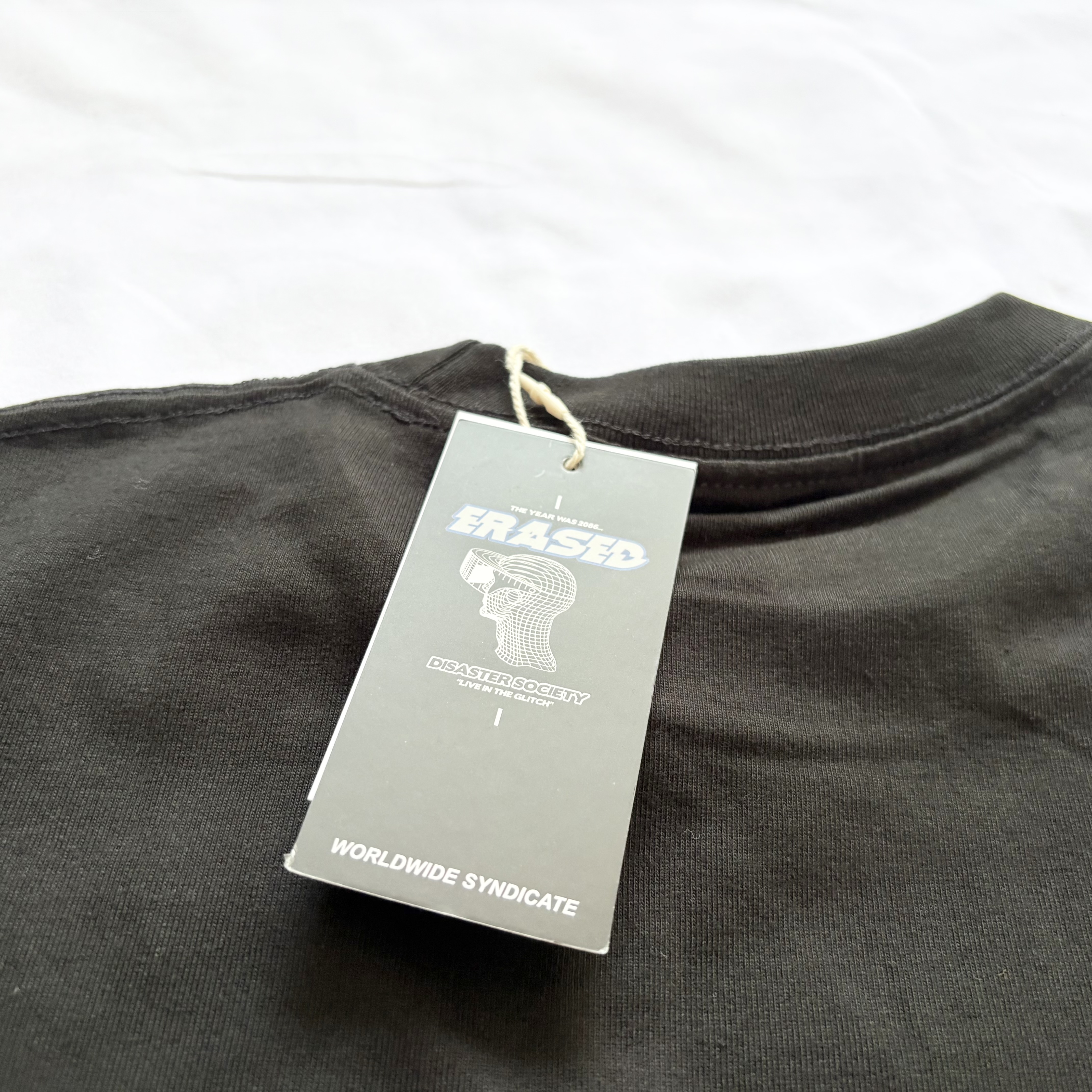 Erased “Disaster Society” Skateboard T-Shirt