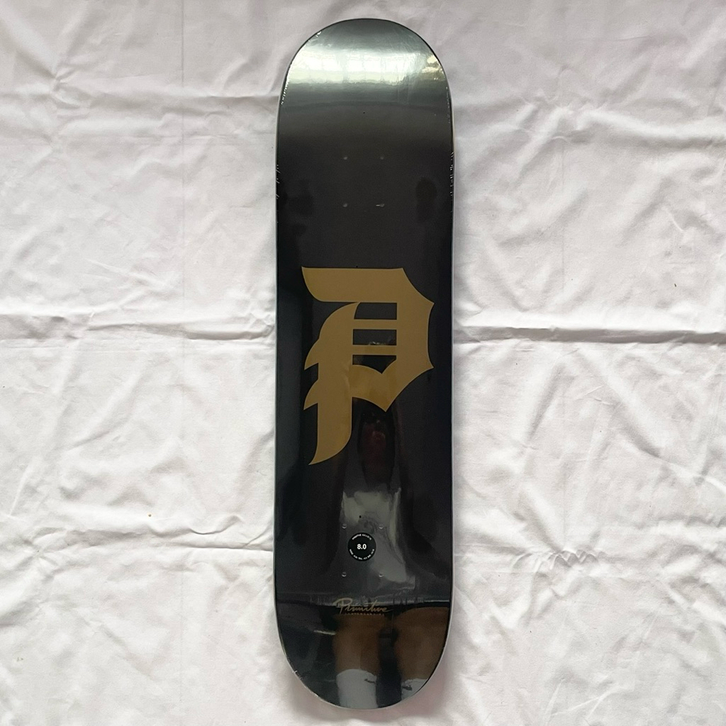 Primitive “Black Core” 8.0” / 8.125” Skateboard Deck-Halfpiped 