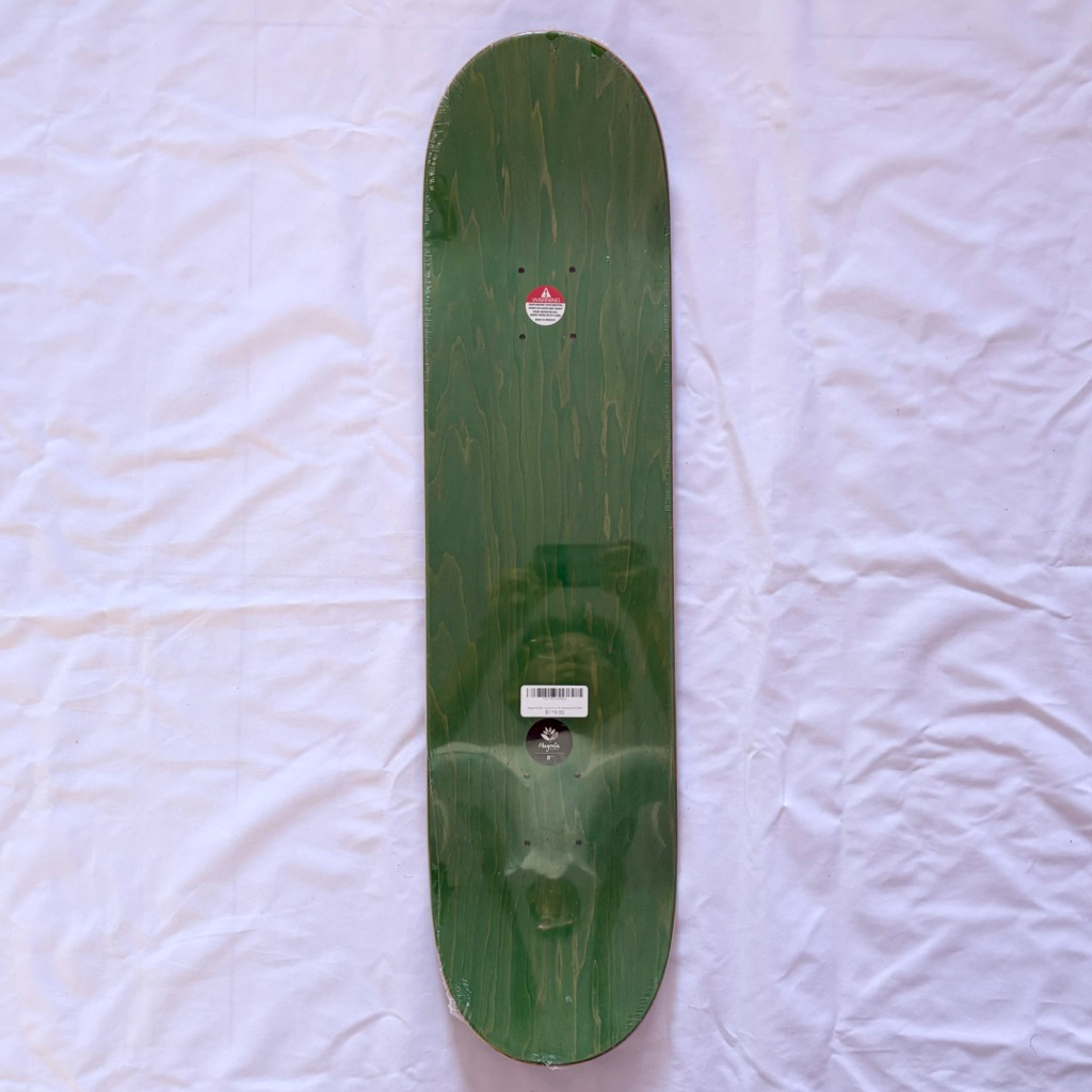 Magenta “Orangutan” 8.0” x 31.25” Ben Gore Model Skateboard Deck