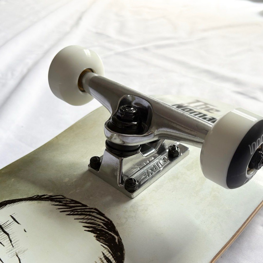 Nomad “Godfather”” 7.875”Custom Skateboard Complete-Halfpiped