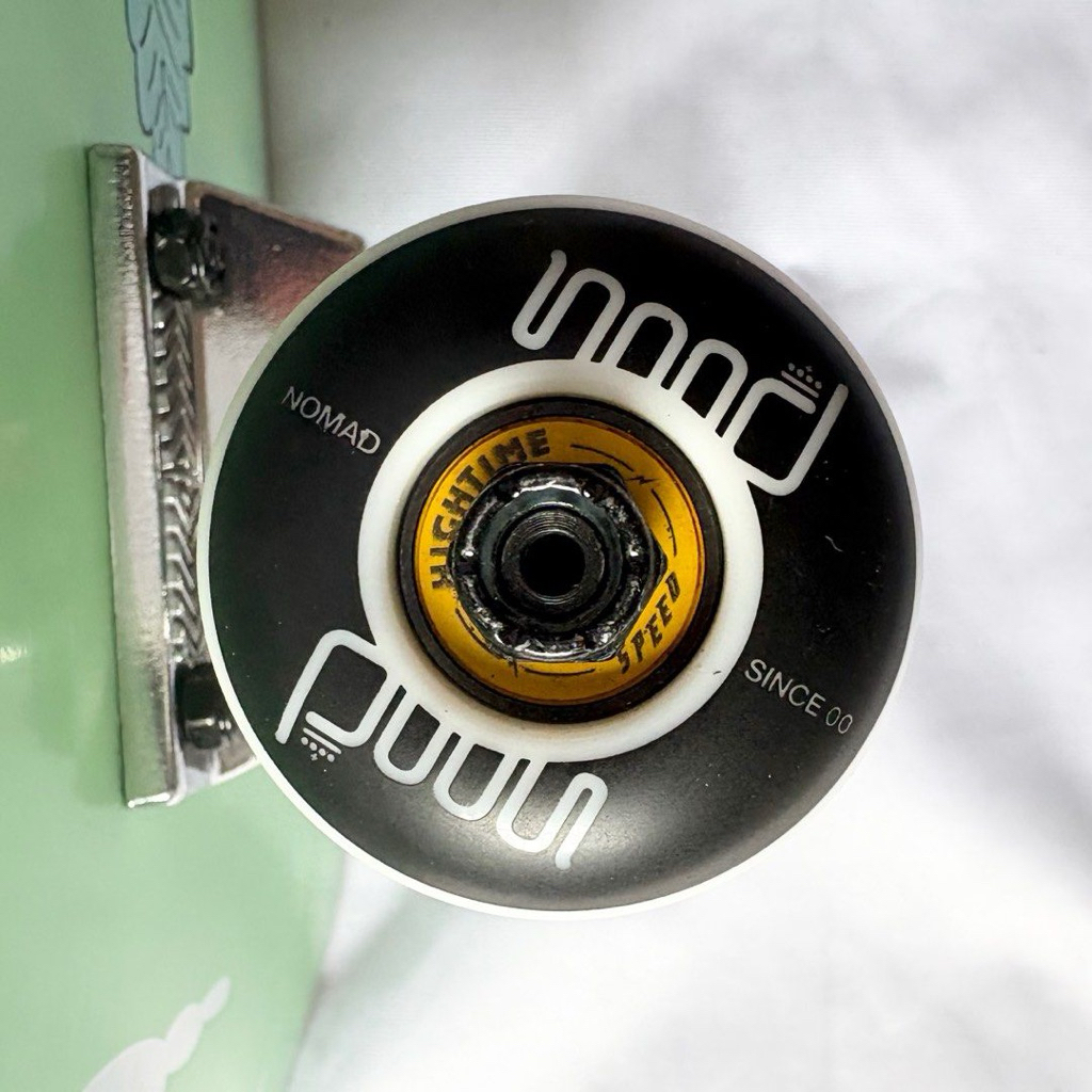 Nomad “See You” 7.875”x 31.25” Custom Skateboard Complete-Halfpiped