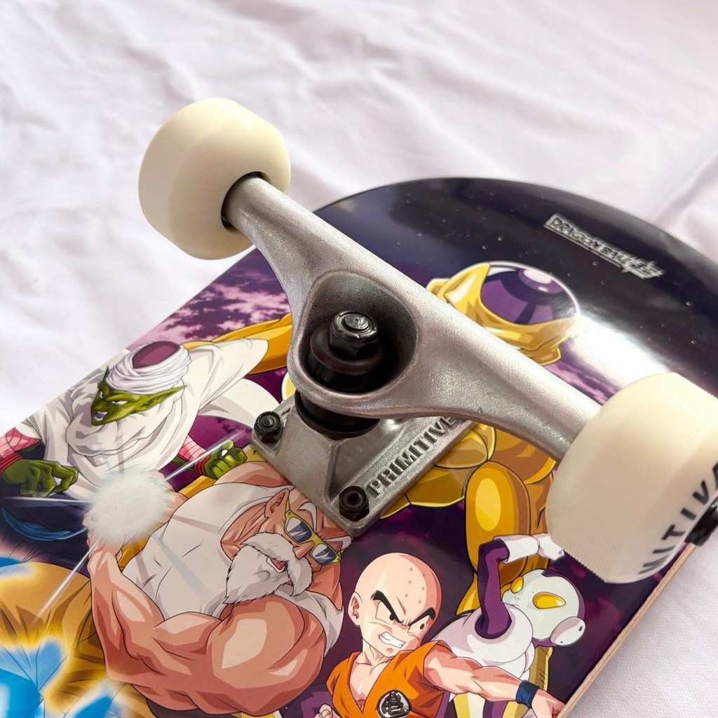Primitive x Dragon Ball Z “Family” 8.0” Skateboard Complete-Halfpiped