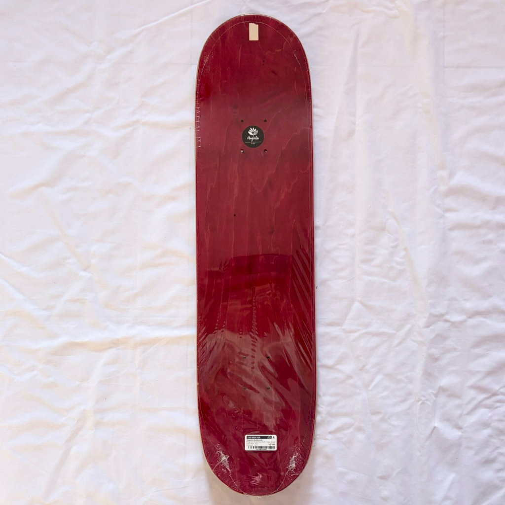 Magenta “Wood Plant” 8.25” x 31.6” Skateboard Deck