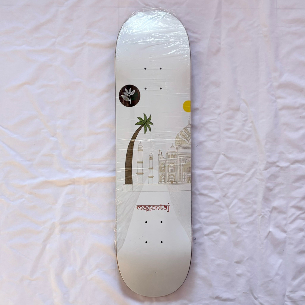 Magenta “One Off Day” 8.25” x 31.6” Skateboard Deck