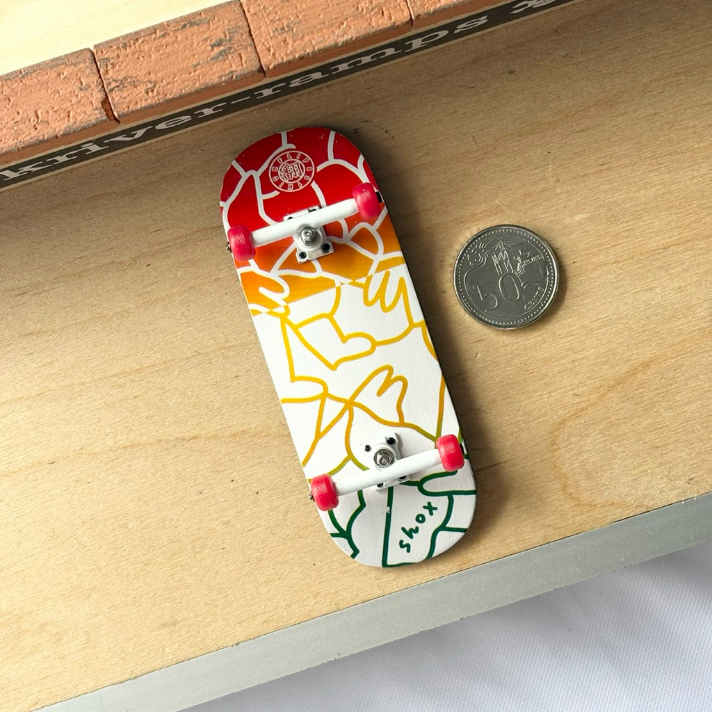 Shox “Abstract” 35mm Fingerboard Complete