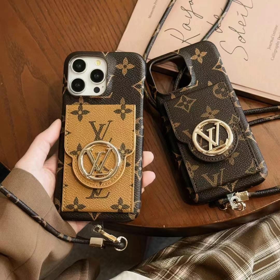 Louis Vuitton 手機卡包(内置鏡子)