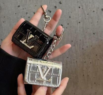 LV耳機包（帶背帶）-專櫃皮質製作