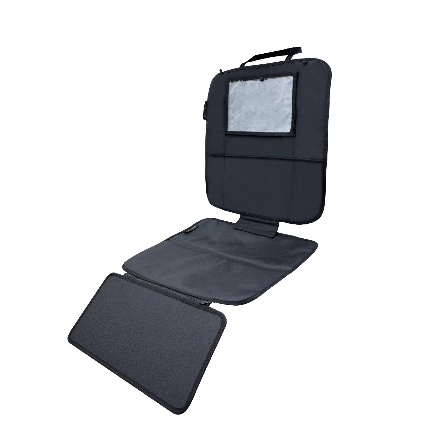 4-in-1 Car Seat Protector with Footrest & Tablet Holder