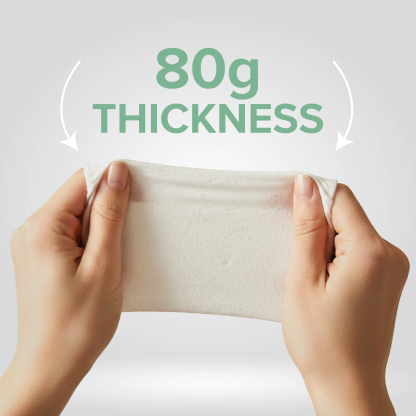 Baby Pure Water Cleansing Wipes - 100% Bamboo Fibre (80pcs/pk)[Exp: Oct 2027]