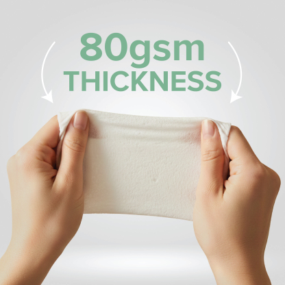Baby Pure Water Cleansing Wipes - 100% Bamboo Fibre (80pcs/pk)[Exp: Oct 2027]