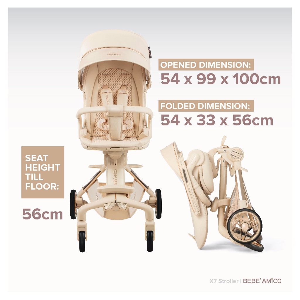 ♡bebe♡　0617 X7 Stroller – bebeamico