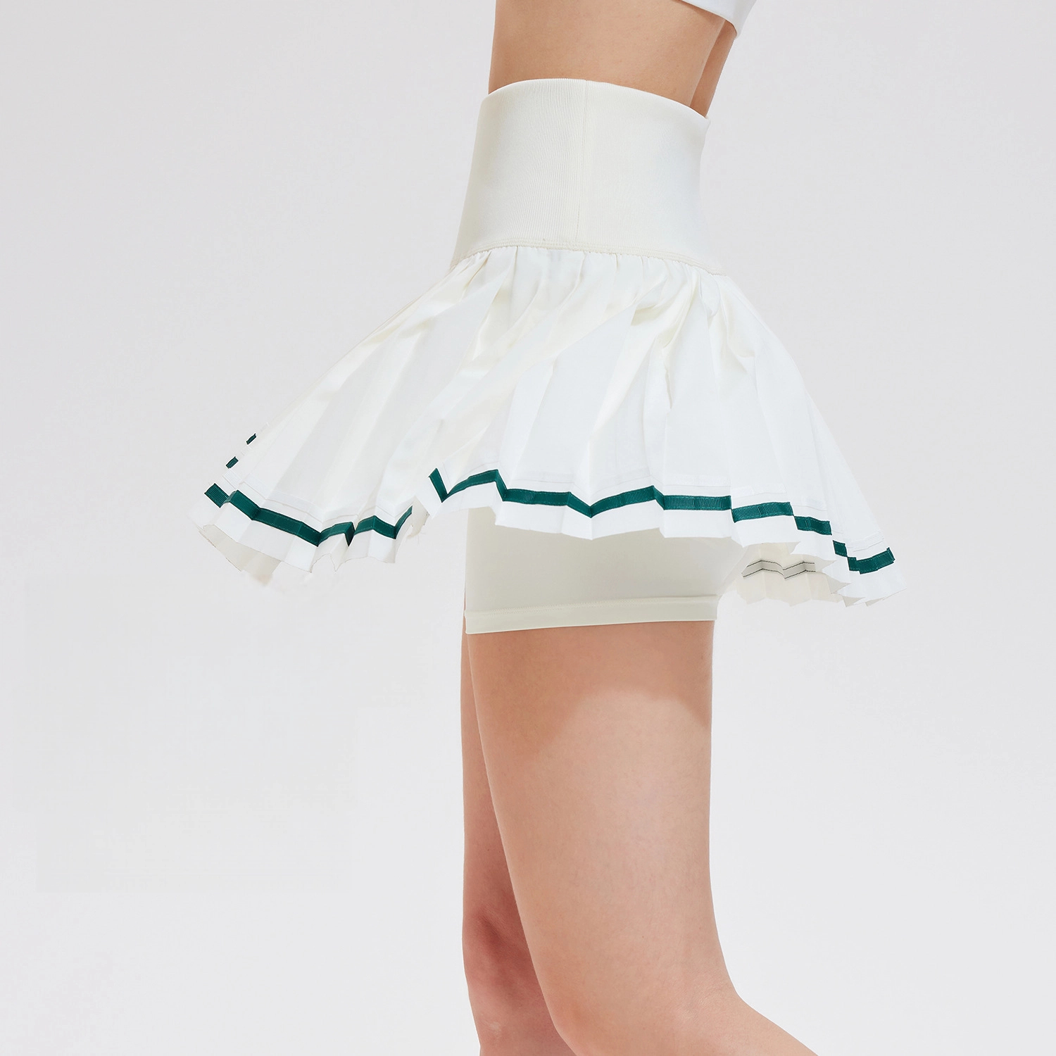 Quick-drying, Anti-shine, A-line fashion pleated tennis skirt