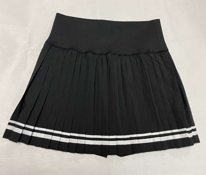 Quick-drying, Anti-shine, A-line fashion pleated tennis skirt