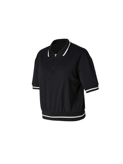 Casual contrast thread sport tennis golf short sleeves