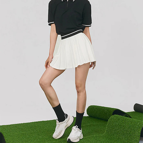 Casual sports, Tennis, Golf, Pleated skirt