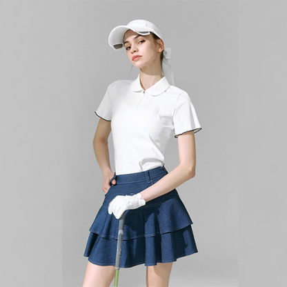 Professional golf tennis polo shirt short sleeve