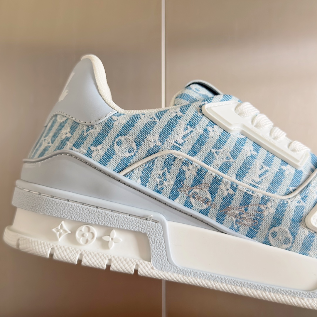 LOUIS VUITTON SKATE シリーズ 23SS の新作トレーナースニーカー（スケートシューズ） カップル用