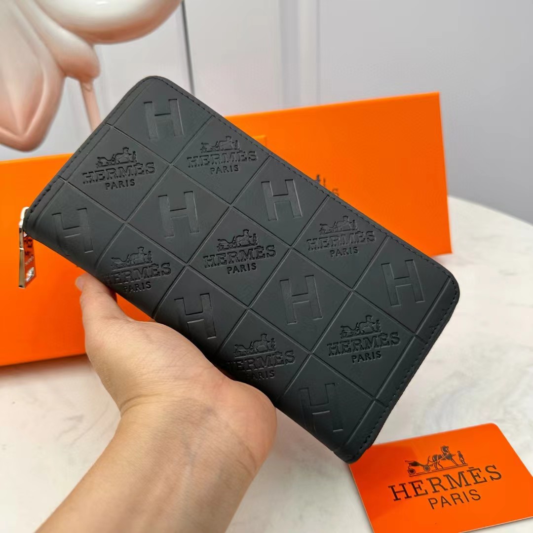 エルメス「Hermès」ジップアラウンドウォレット