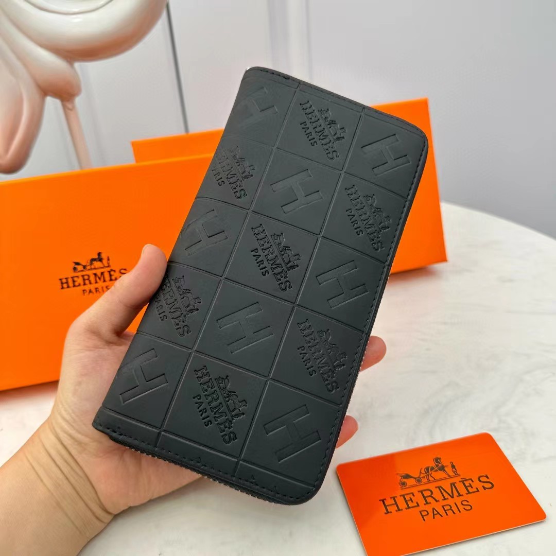 エルメス「Hermès」ジップアラウンドウォレット