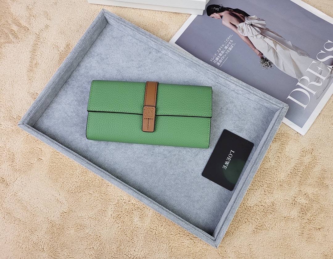 ロエベ「LOEWE」アナグラム コンティネンタル ウォレット 6色