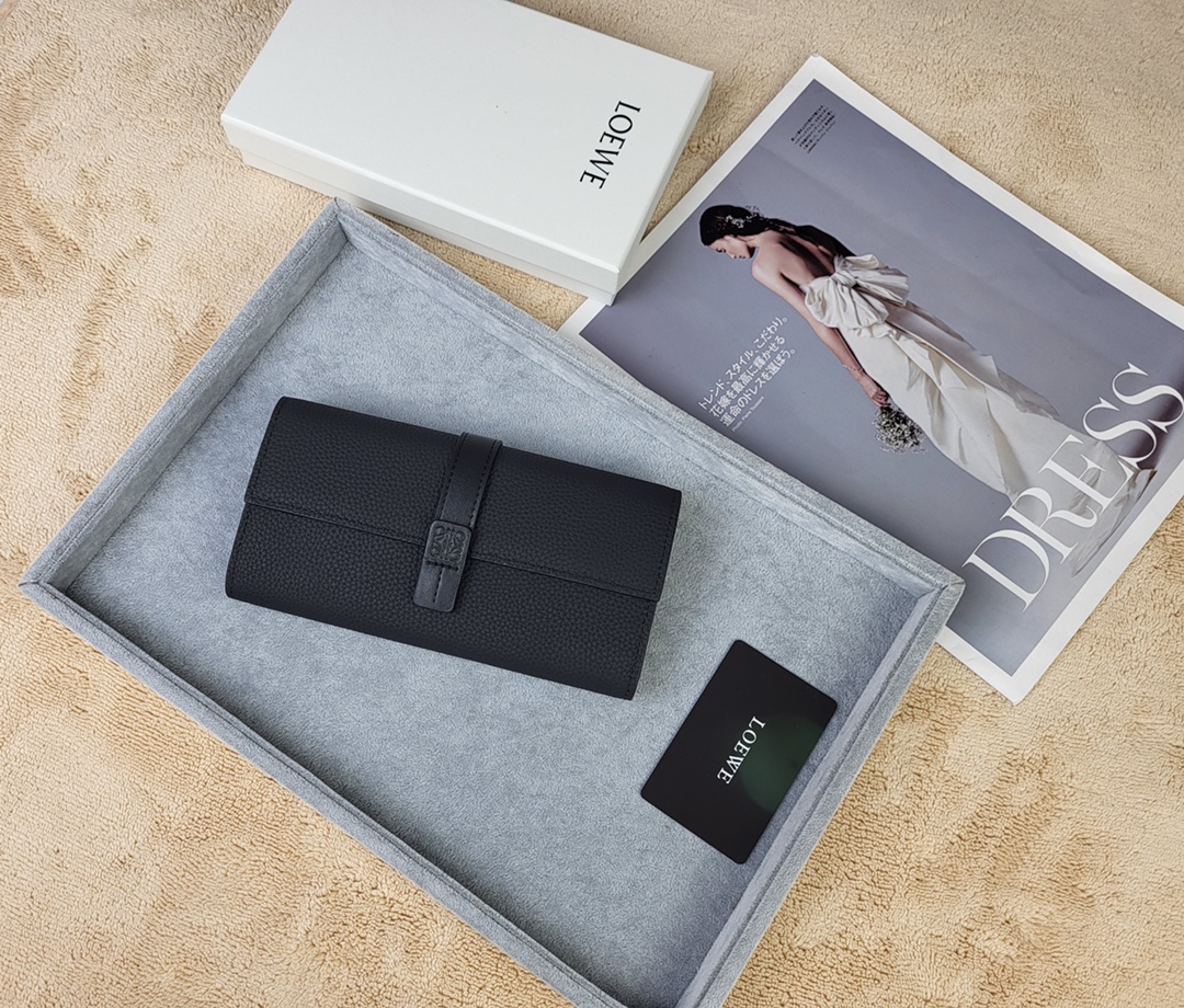 ロエベ「LOEWE」アナグラム コンティネンタル ウォレット 6色