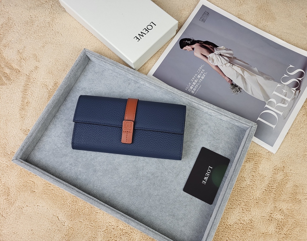ロエベ「LOEWE」アナグラム コンティネンタル ウォレット 6色