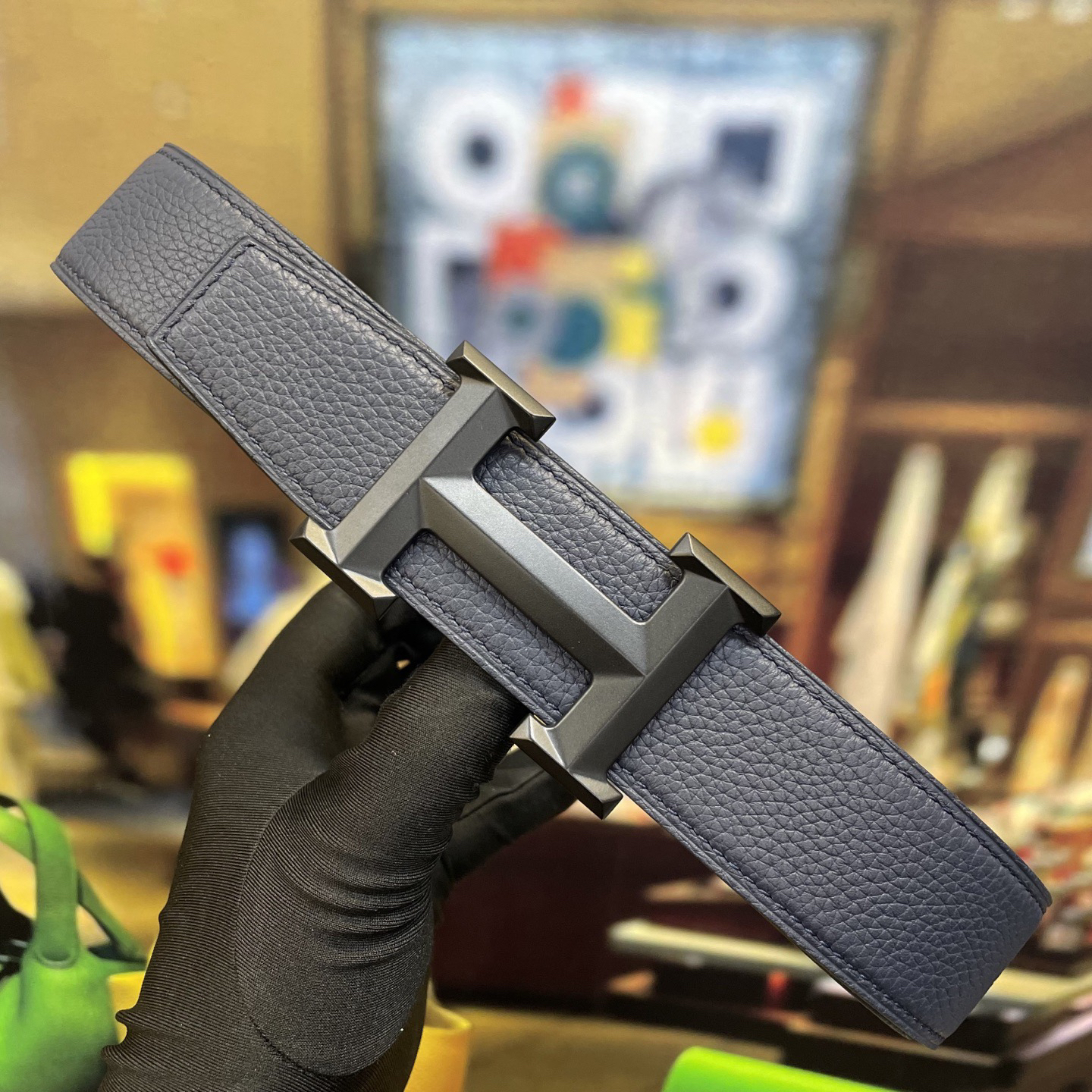 【限定入荷】Hermès フレンチ紳士ベルト「全長約 100cm」
