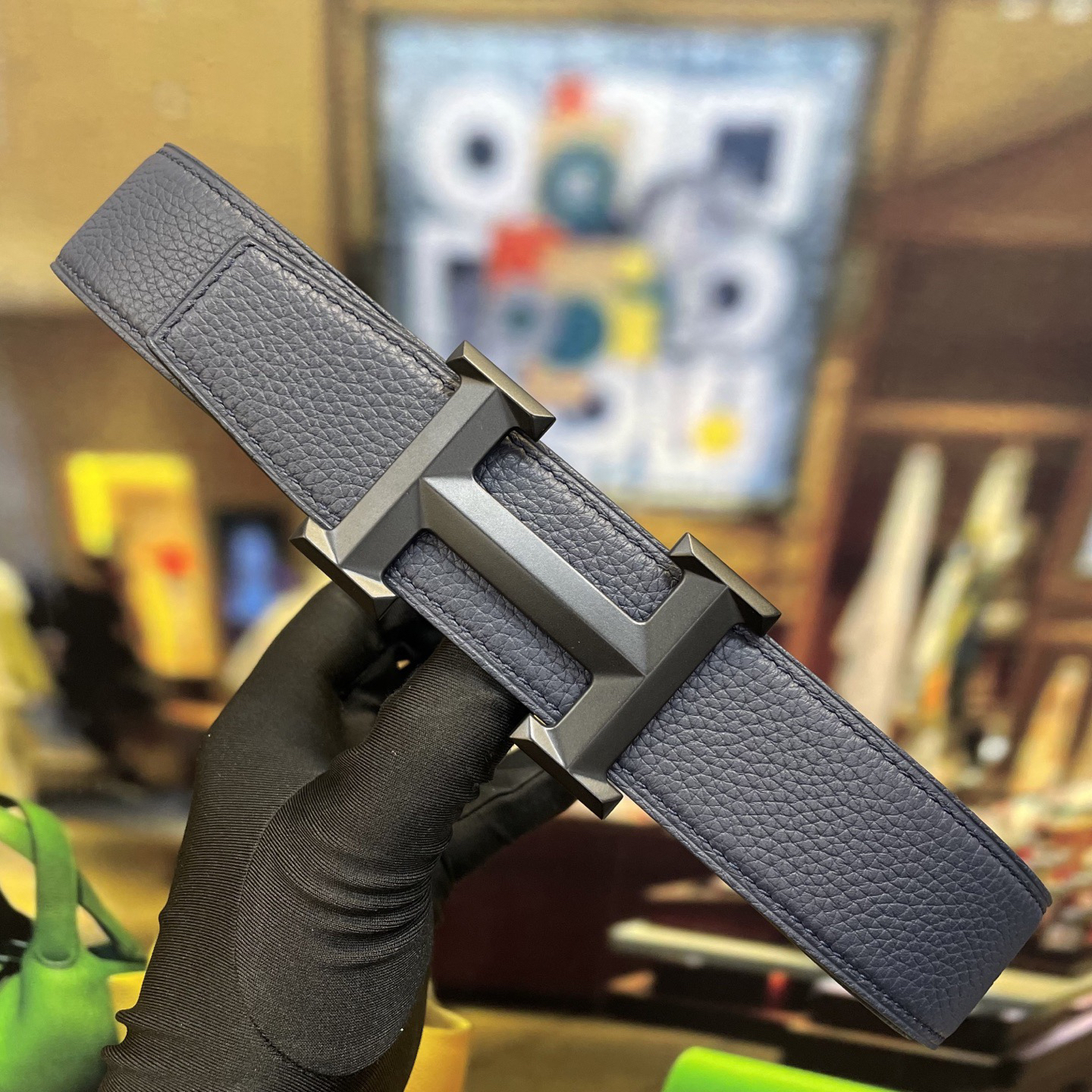【限定入荷】Hermès フレンチ紳士ベルト「全長約 100cm」