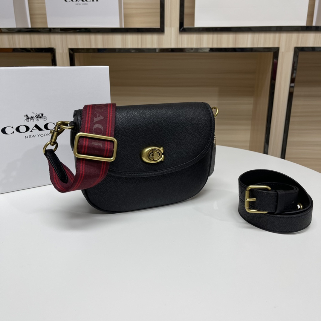 コーチ「Coach」Willow Saddle レトロサドルバッグ