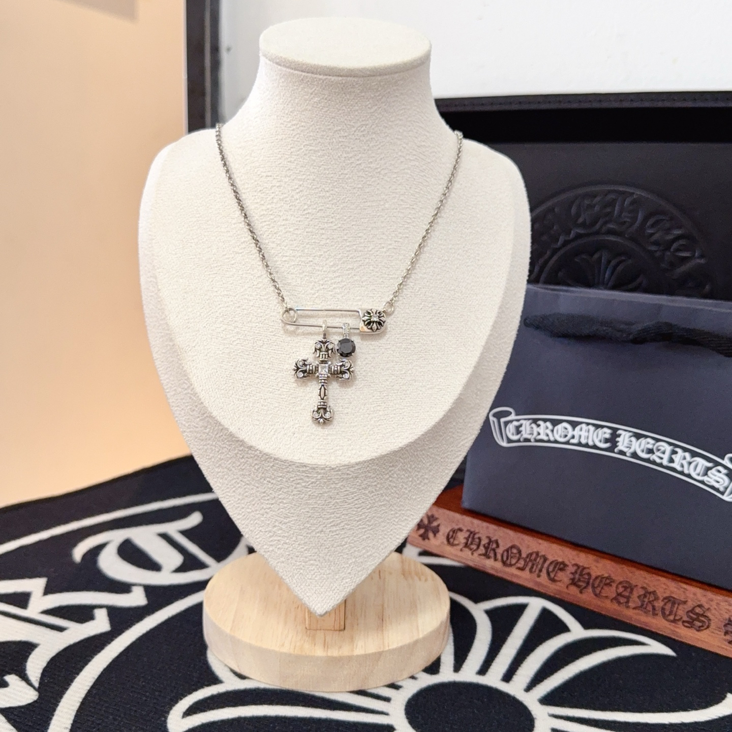 クロムハーツ「Chrome Hearts」シンプルペンダントネックレス - ユニセックス