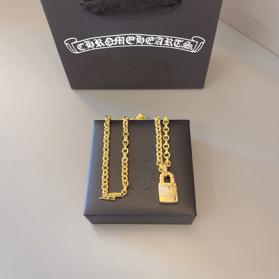クロムハーツ「Chrome Hearts」シンプルペンダントネックレス - ユニセックス