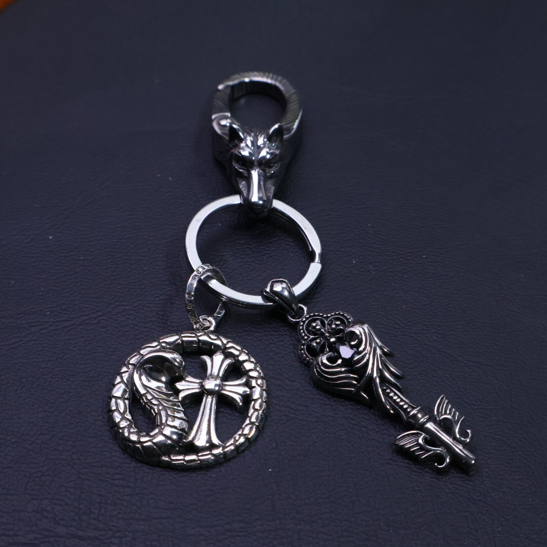 クロムハーツ「Chrome Hearts」キーホルダー＆バッグチャーム - トレンドシンボル