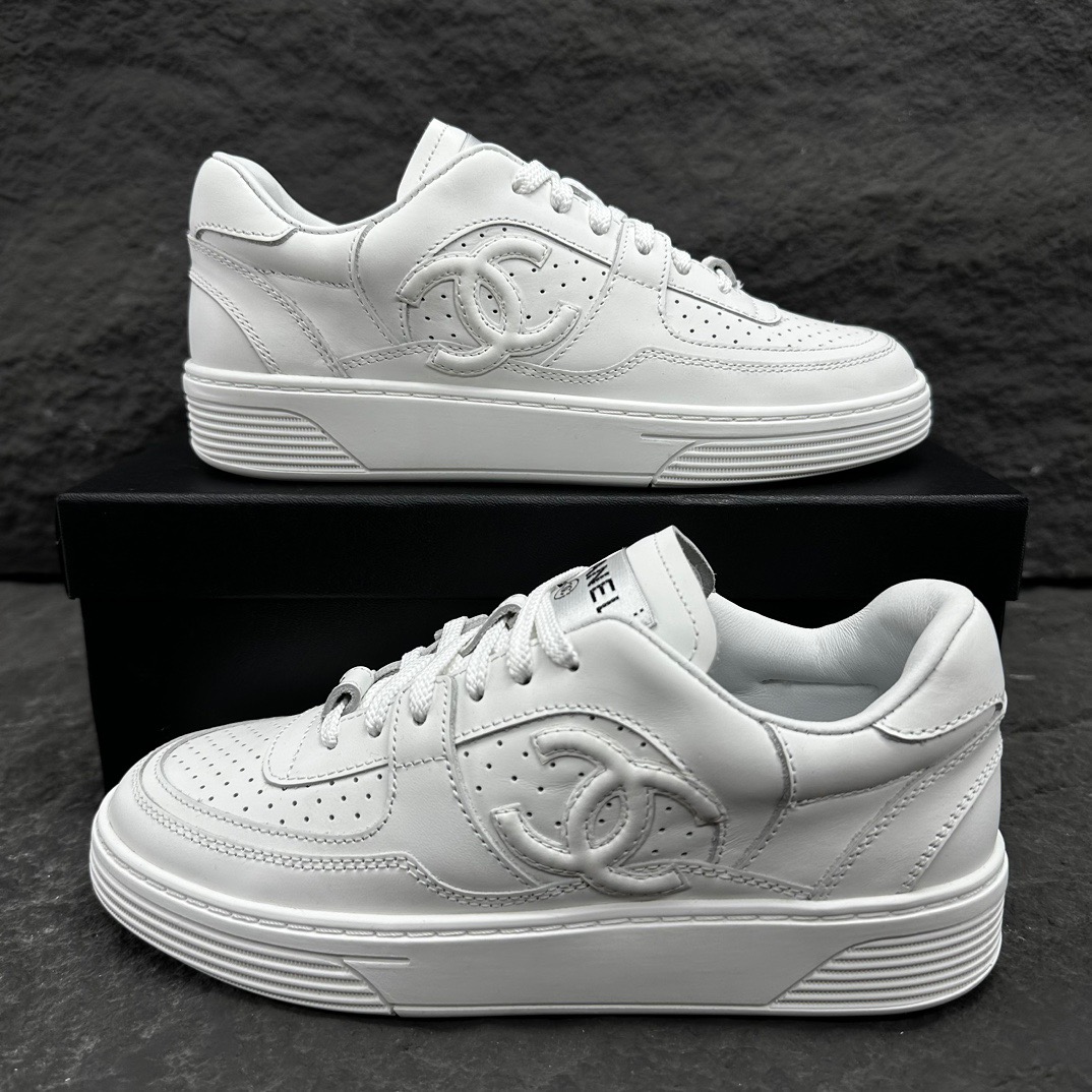 シャネル［Chanel］2023SS エアフォース1 インスパイアード ラムスキンスニーカー