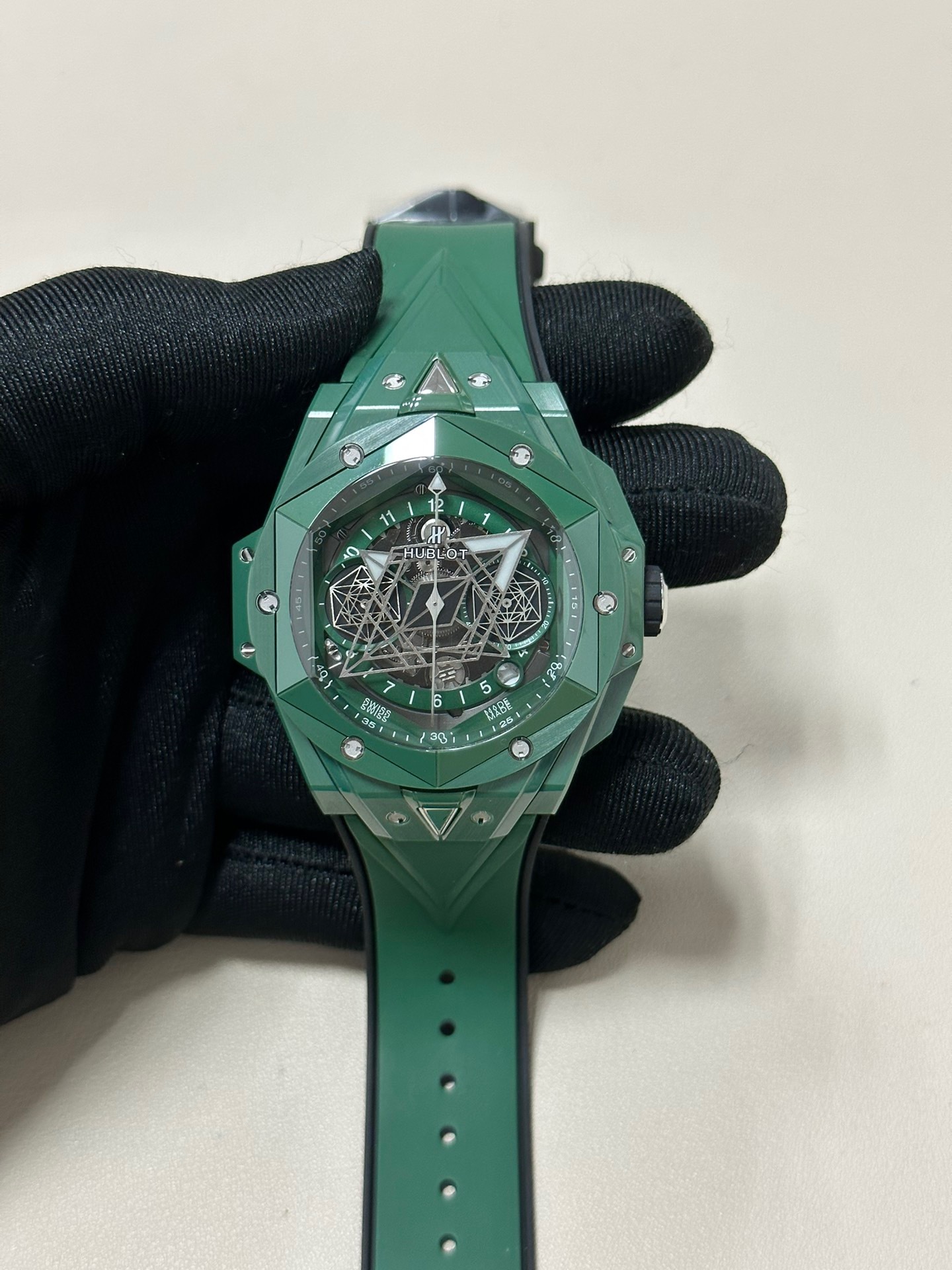 ウブロ［Hublot］ ビッグバン サンブルーII タトゥー メンズウォッチ45MM