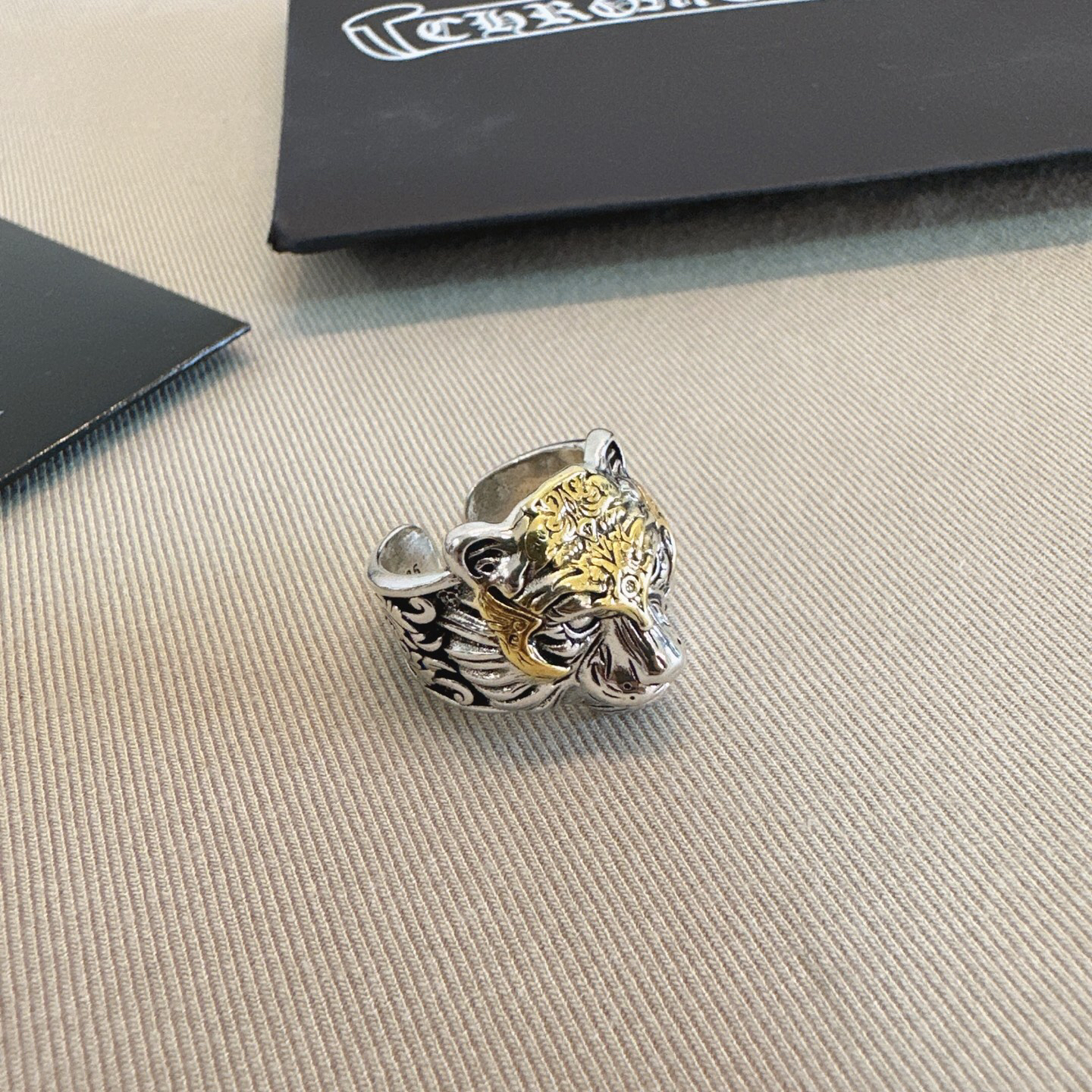 クロムハーツ「Chrome Hearts」クラシックヴィンテージ＆モダンリング - フリーサイズ