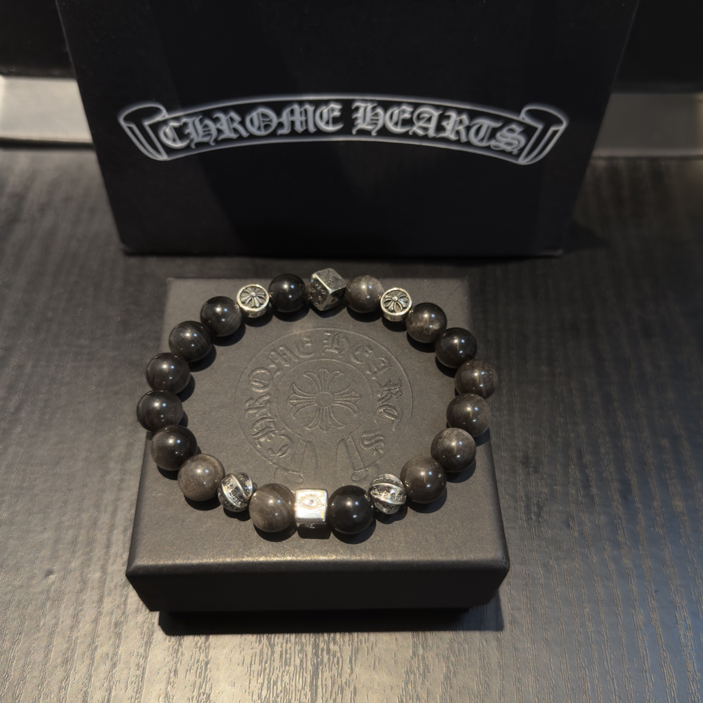 クロムハーツ「Chrome Hearts」ブレスレット - ヴィンテージ＆ロックテイスト ペア用