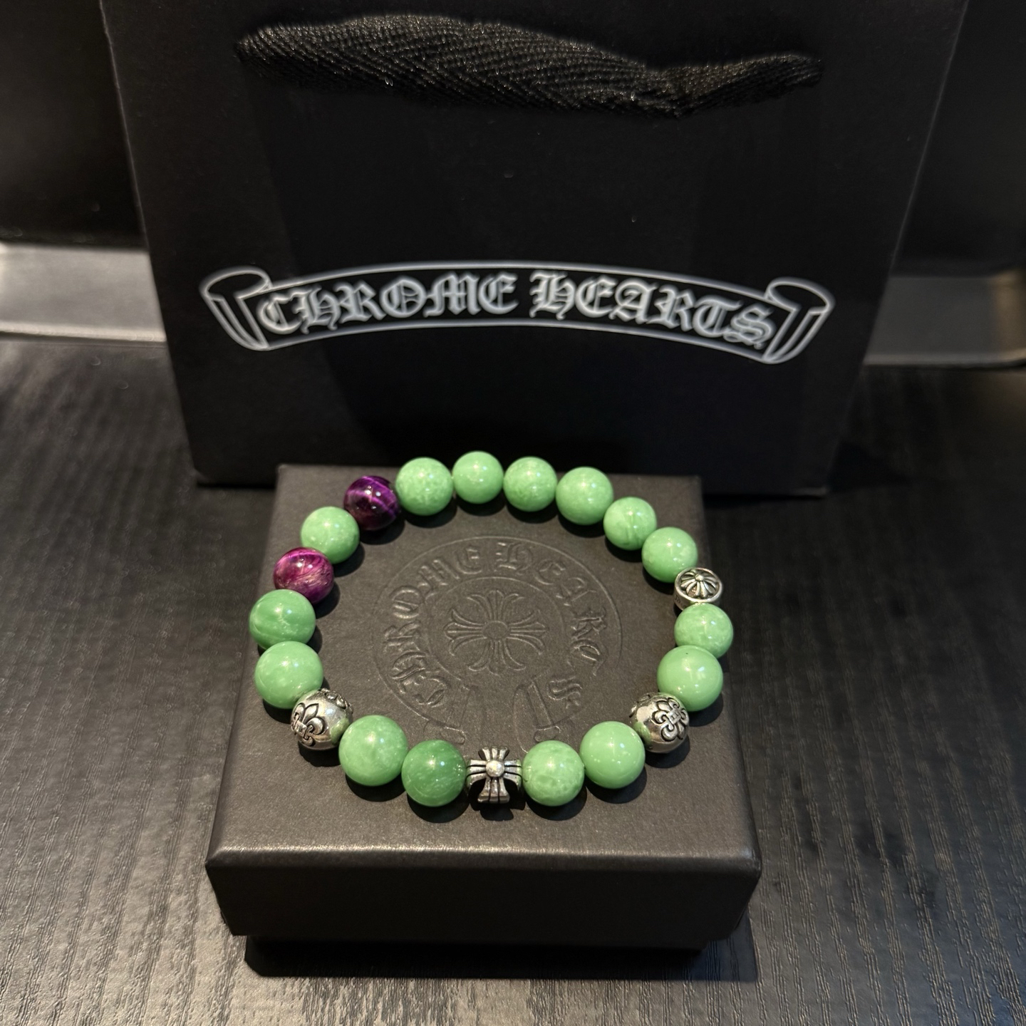 クロムハーツ「Chrome Hearts」ブレスレット - ヴィンテージ＆ロックテイスト ペア用