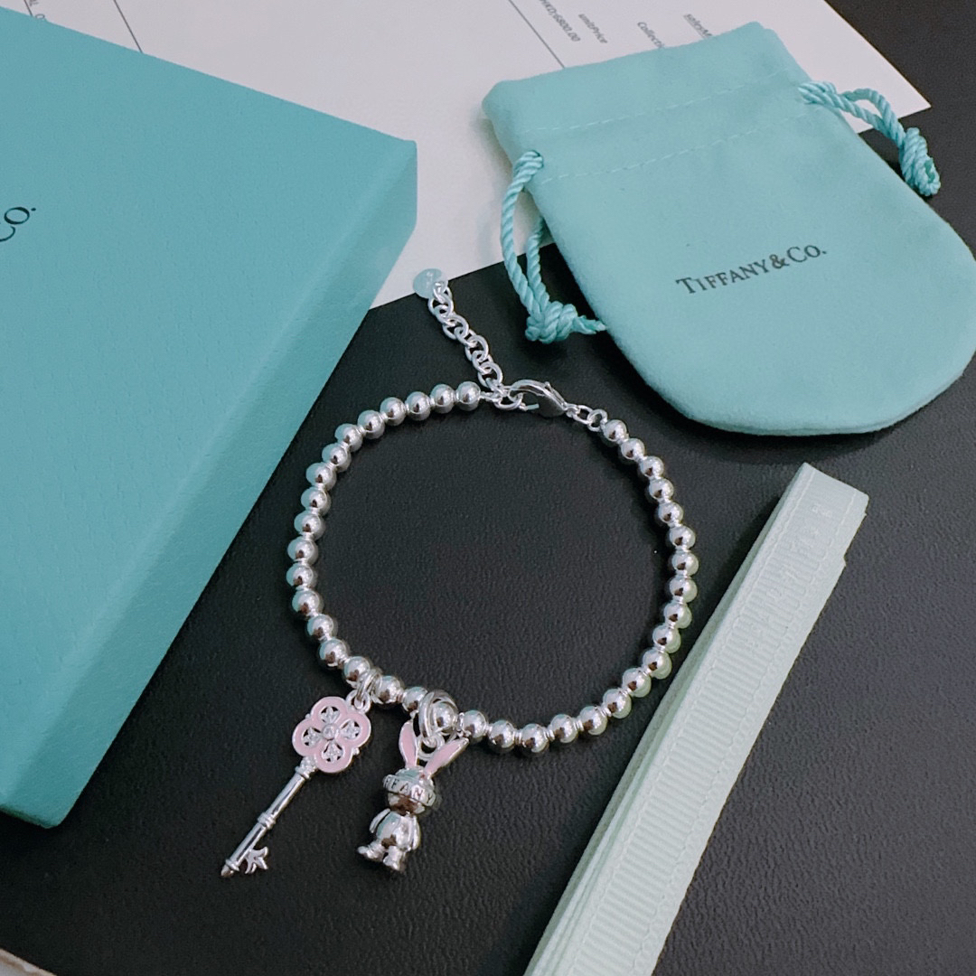 ティファニー「Tiffany & Co.」ポリッシュドシルバーリンク ブレスレット