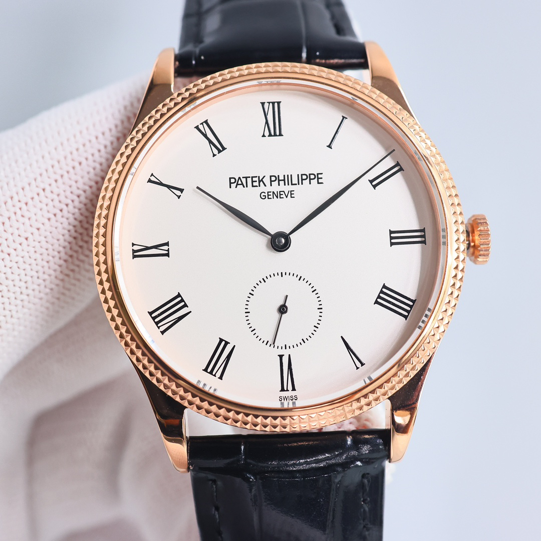 パテック フィリップ「Patek Philippe」カルト 39mmメンズウォッチ