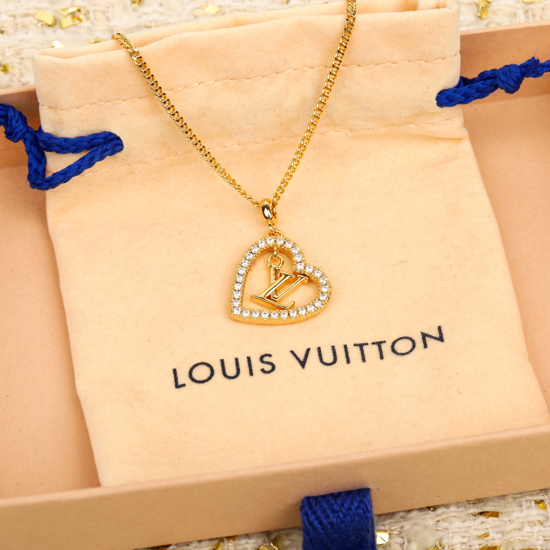 ルイ・ヴィトン「Louis Vuitton」FALL IN LOVE HEART ネックレス