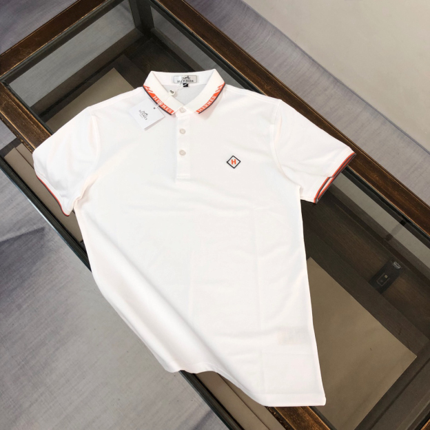エルメス「Hermès」2025 春夏コレクション メンズ コットンTシャツ