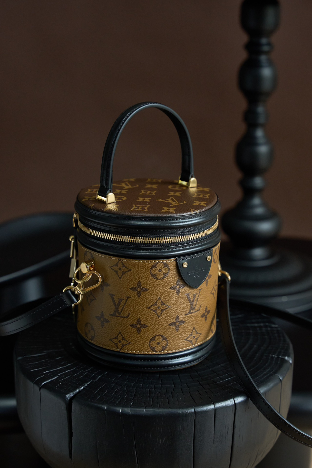 ルイ・ヴィトン「Louis Vuitton」ルイ・ヴィトン キャン モノグラムリバース ハンドバッグ