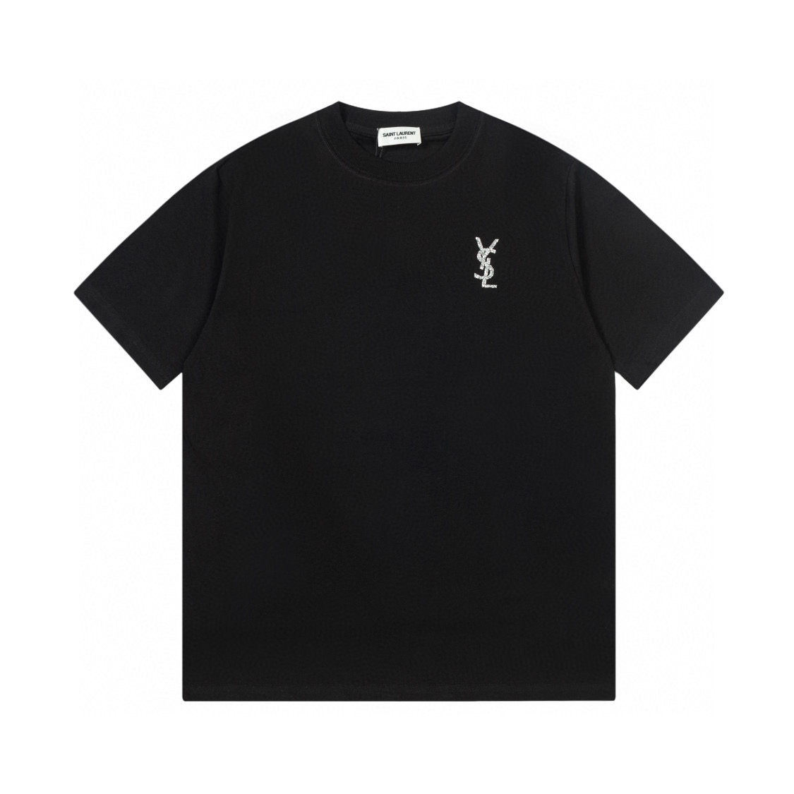 サンローラン「Saint Laurent」エンブロイダードロゴ トップス