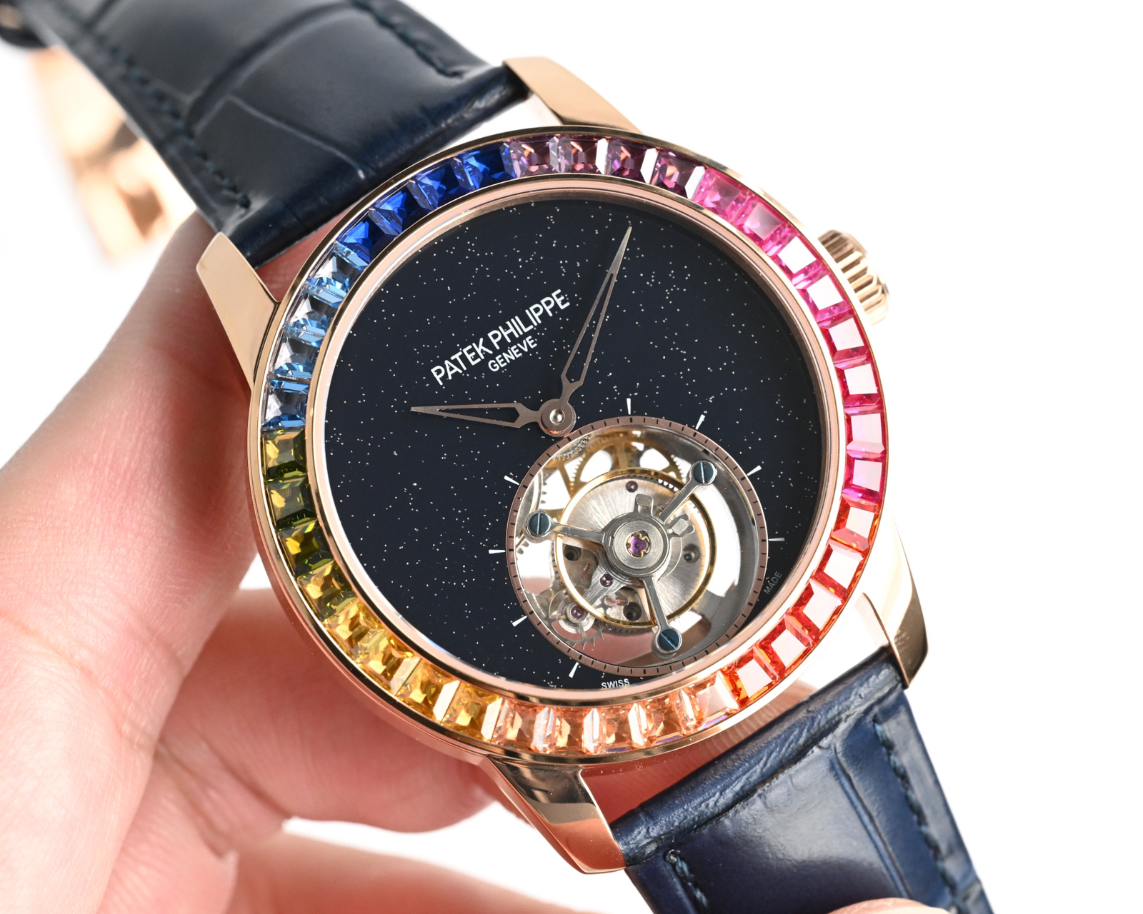 パテック・フィリップ「Patek Philippe」42MM トゥールビヨン クロノメーター 腕時計