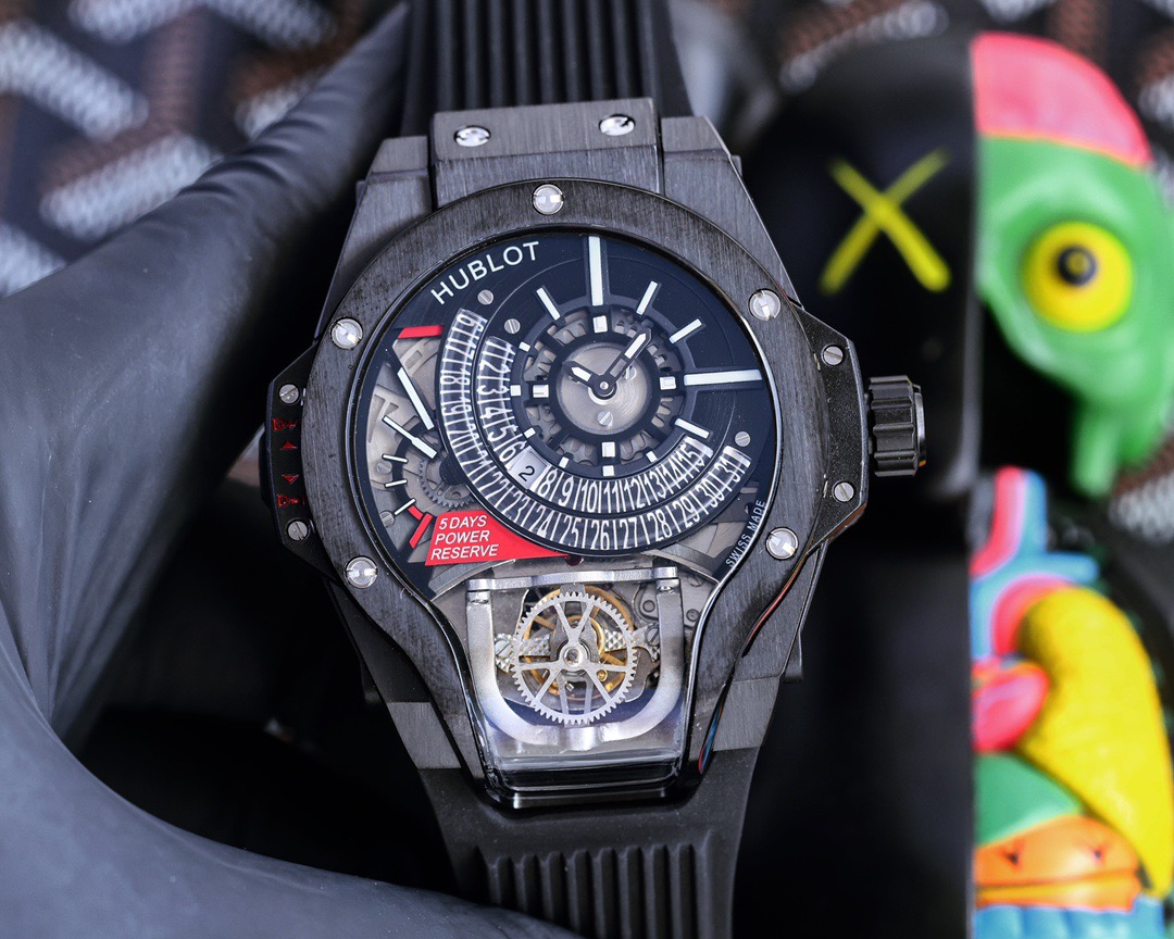 ユーボット「Hublot」魔獣MPシリーズ腕時計45mm