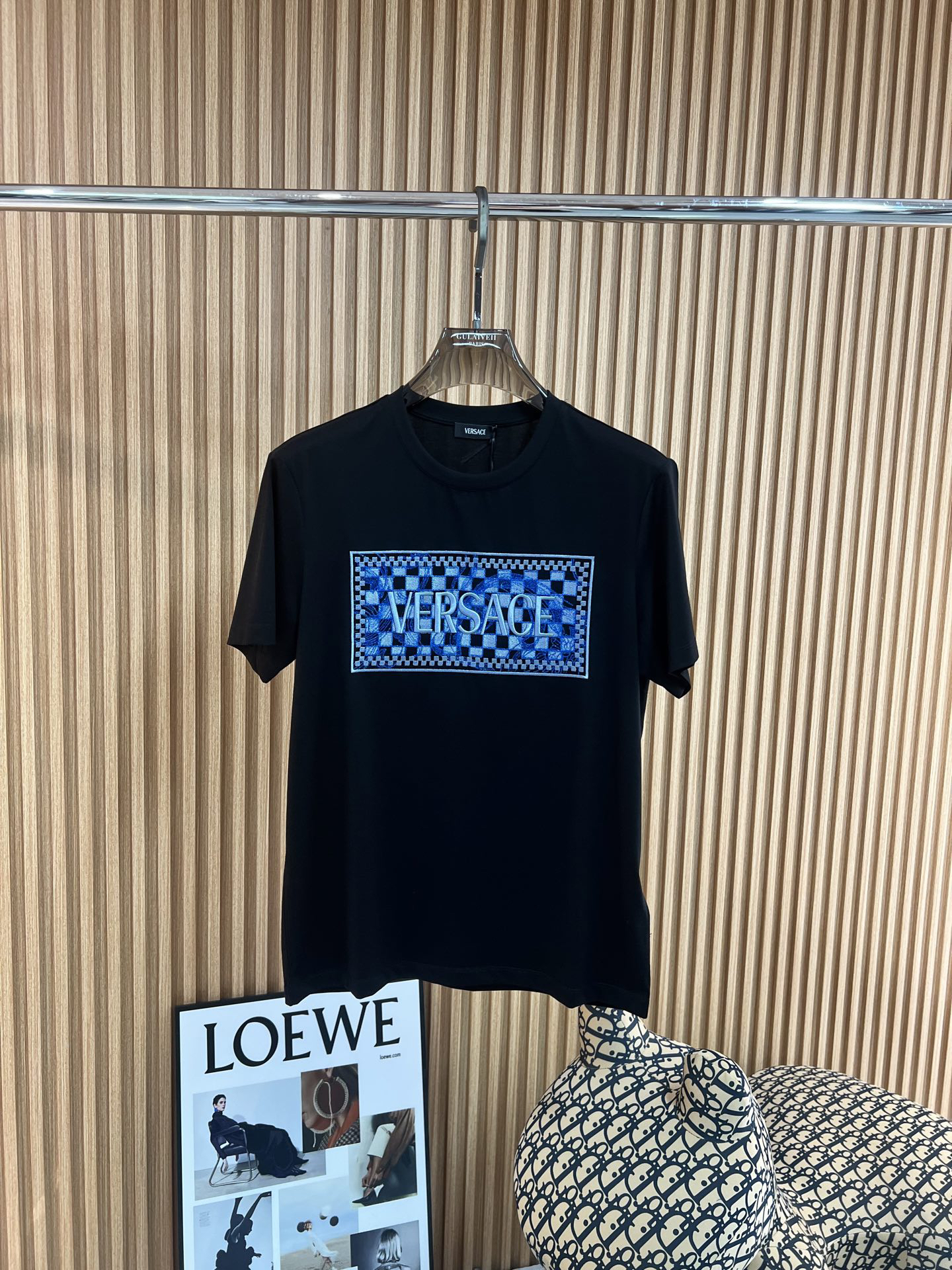 ヴェルサーチ「Versace」 2025SS プレミアム クルーネックTシャツ