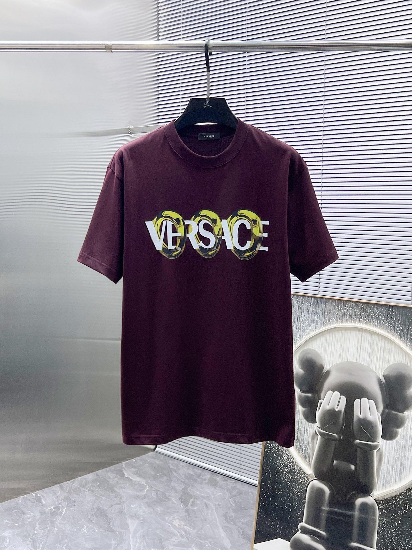 ヴェルサーチ「Versace」 2025SS リラックスフィット クルーネックTシャツ