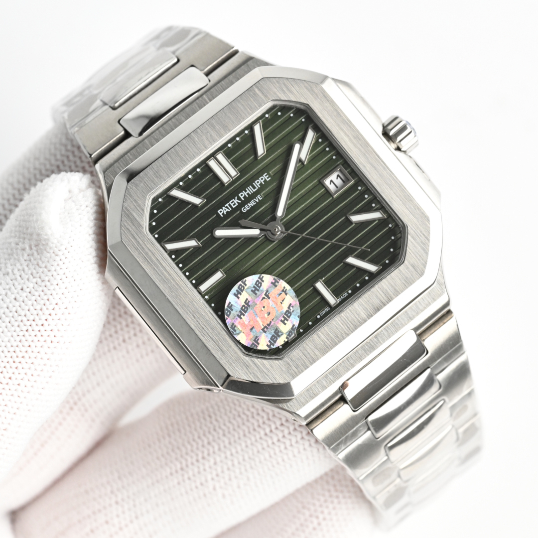 パテック・フィリップ「Patek Philippe」キュビタス 5821 クロノグラフ 腕時計45mm