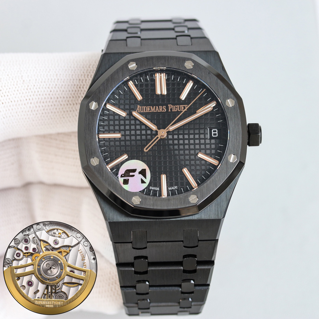 オーデマ・ピゲ「Audemars Piguet」ロイヤル オーク 15400 ダークナイト クロノグラフ 腕時計41mm