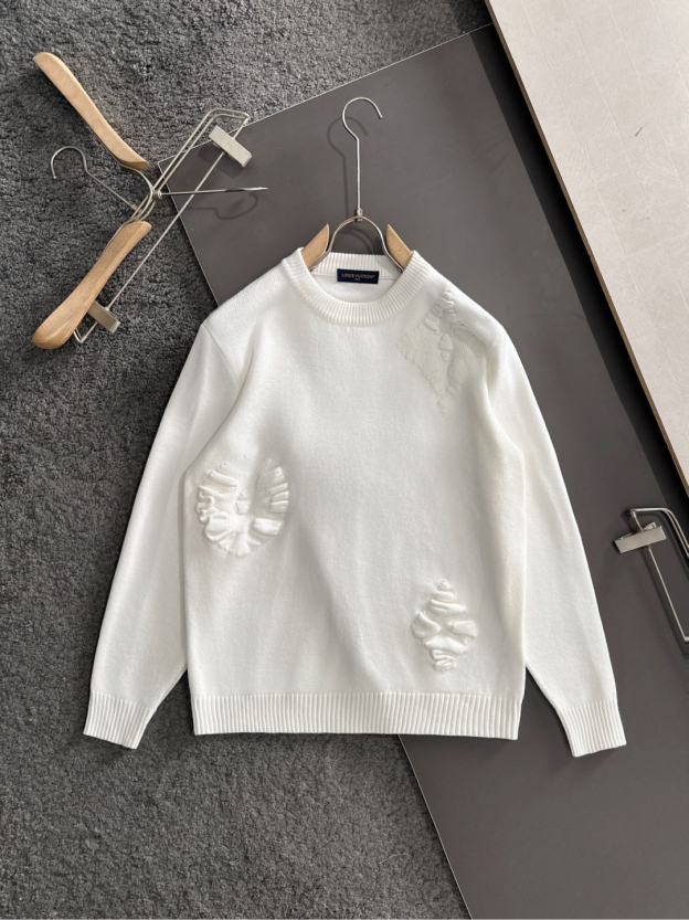 ルイ・ヴィトン「Louis Vuitton」秋冬 メンズ  クルーネックニット